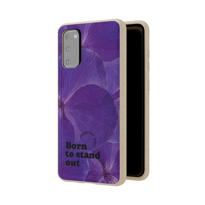 Eco-Friendly February birth flower - Biodegradable case