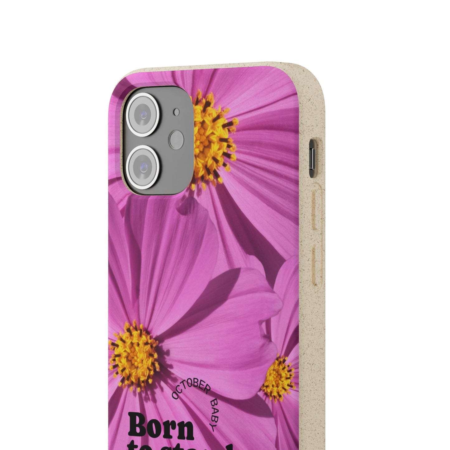 October Eco-friendly birth flower - Biodegradable case