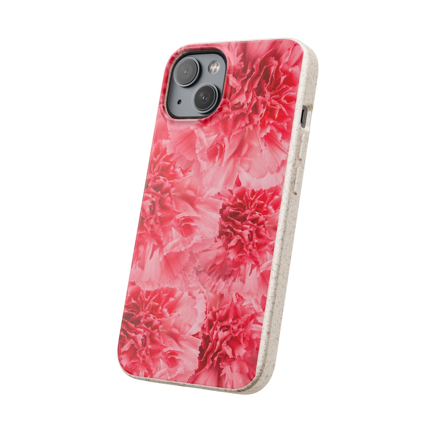 Carnation flower - Biodegradable case