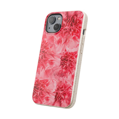 Carnation flower - Biodegradable case