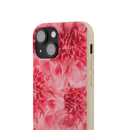 Carnation flower - Biodegradable case