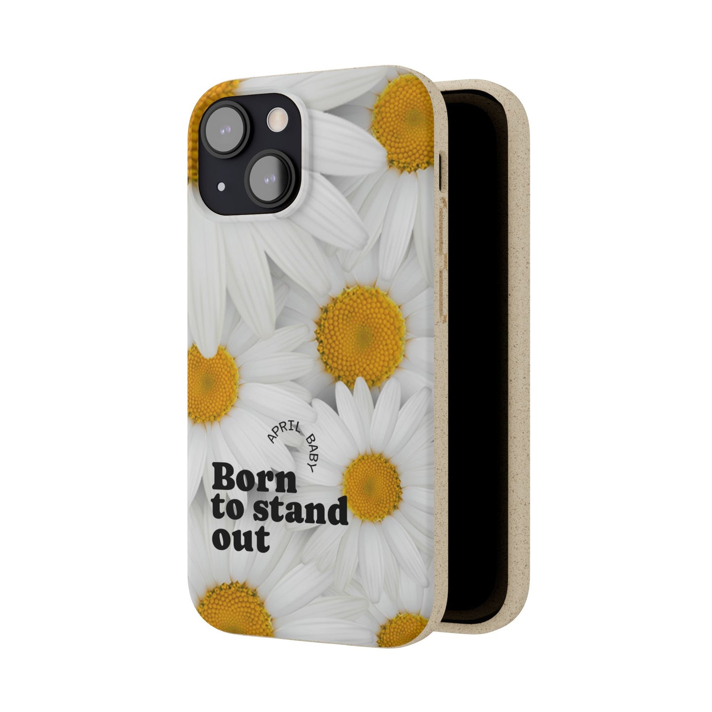 April Eco-friendly birth flower - Biodegradable case