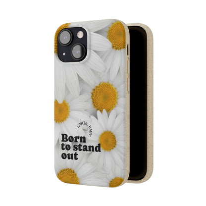 April Eco-friendly birth flower - Biodegradable case