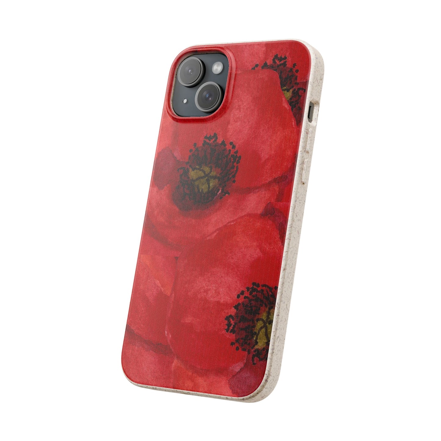 Poppy flower - Biodegradable case