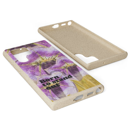 September Eco-friendly birth flower - Biodegradable case