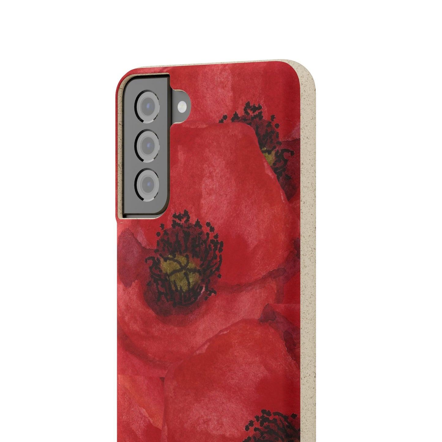 Poppy flower - Biodegradable case