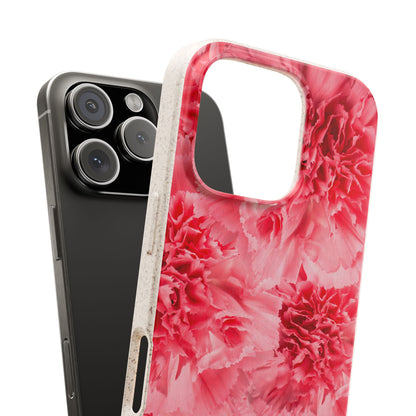 Carnation flower - Biodegradable case