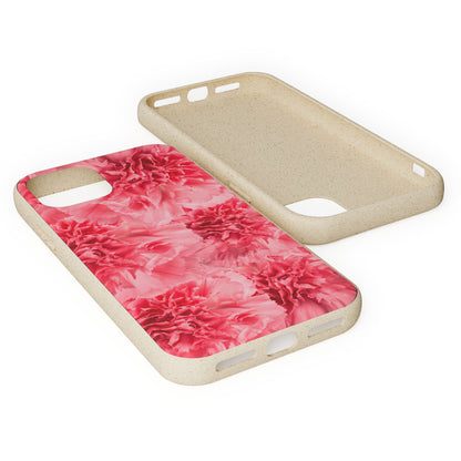 Carnation flower - Biodegradable case