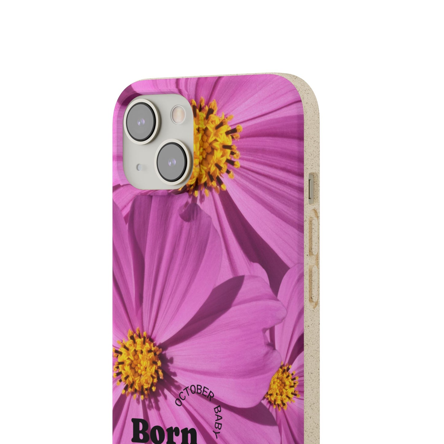 October Eco-friendly birth flower - Biodegradable case