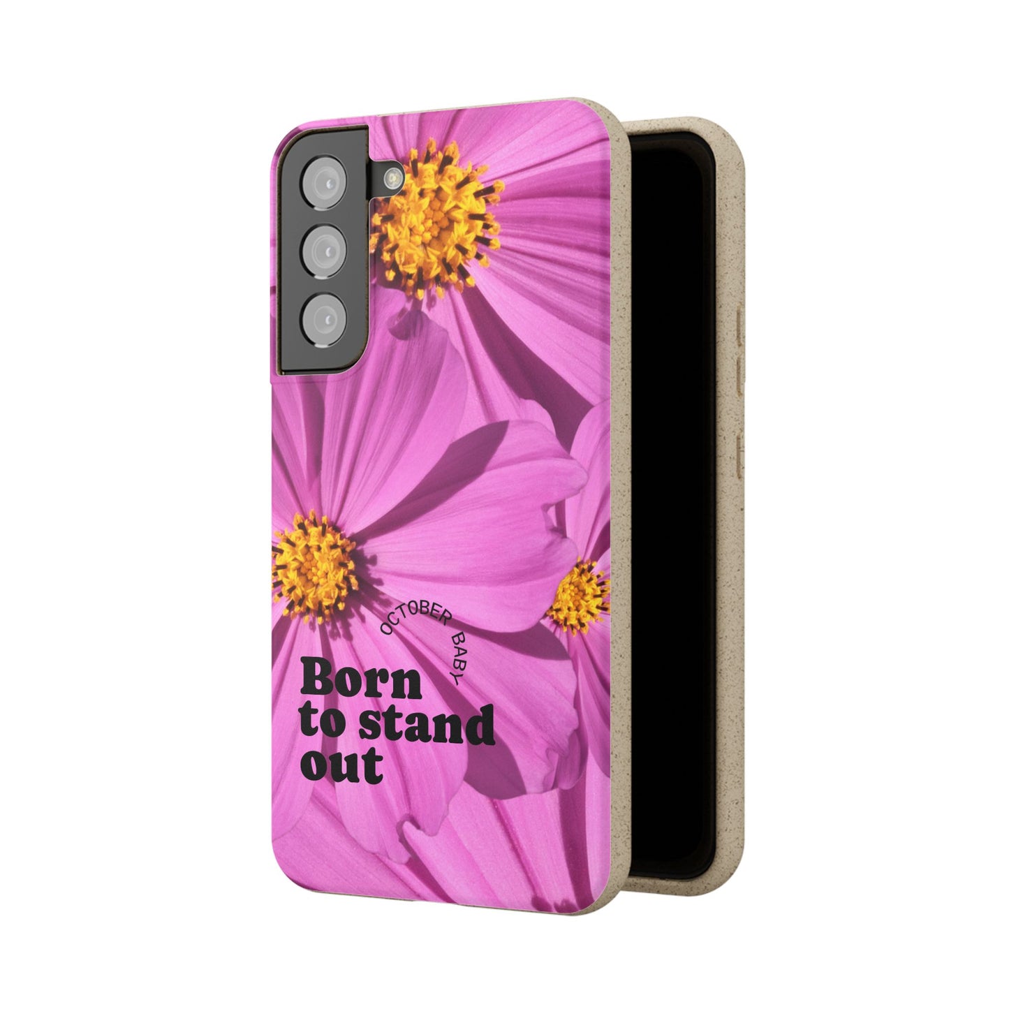 October Eco-friendly birth flower - Biodegradable case