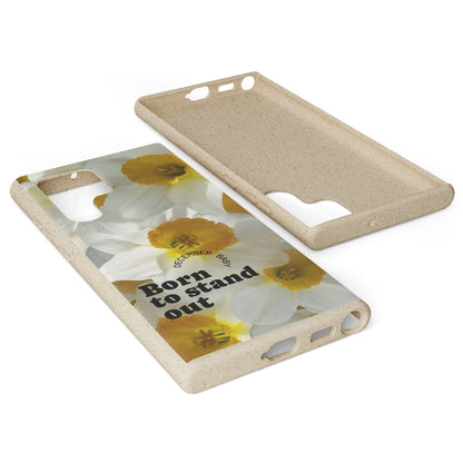 December Eco-friendly birth flower - Biodegradable case