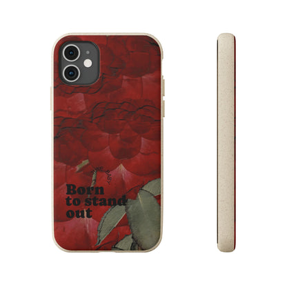 June Eco-friendly birth flower - Biodegradable case