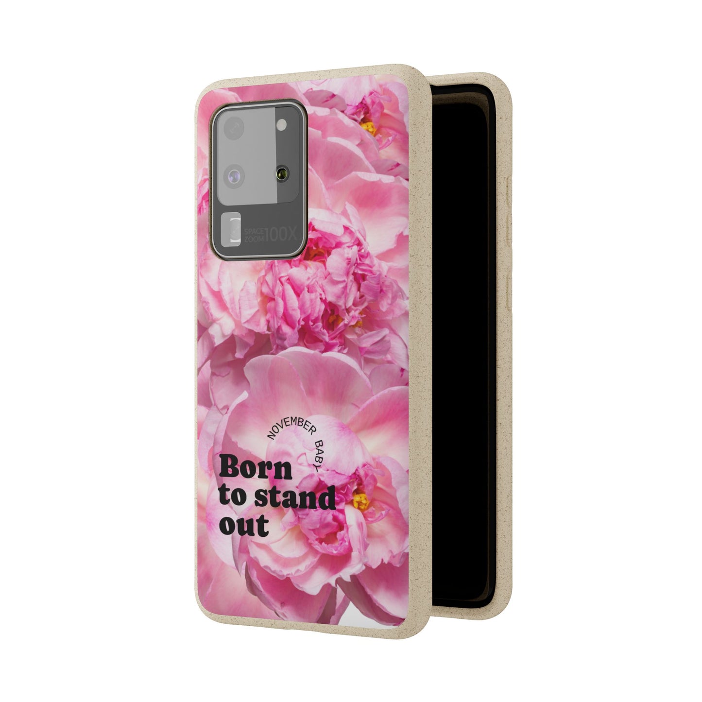 November Eco-friendly birth flower - Biodegradable case