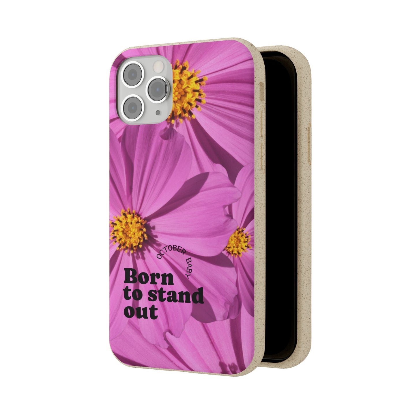 October Eco-friendly birth flower - Biodegradable case