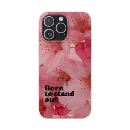 March Eco-friendly birth flower - Biodegradable case