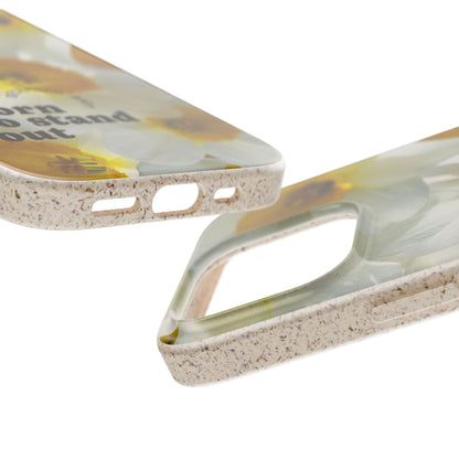 December Eco-friendly birth flower - Biodegradable case