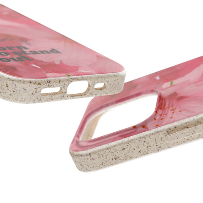 March Eco-friendly birth flower - Biodegradable case
