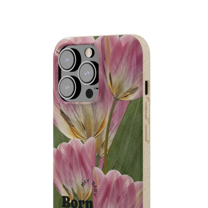 May Eco-friendly birth flower - Biodegradable case