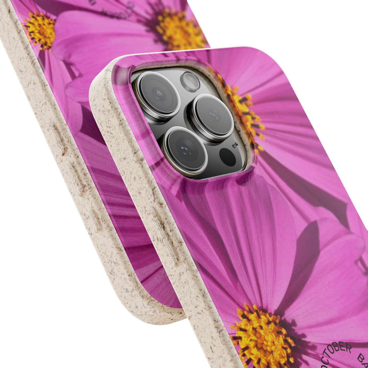 October Eco-friendly birth flower - Biodegradable case