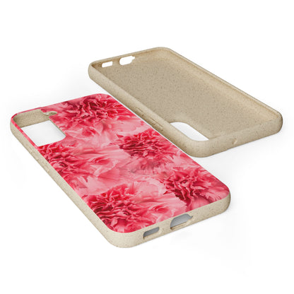 Carnation flower - Biodegradable case