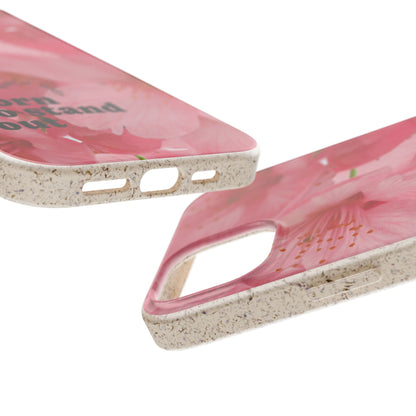 March Eco-friendly birth flower - Biodegradable case