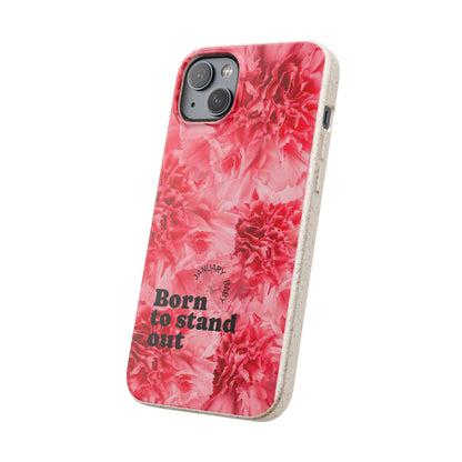 January Eco-friendly birth flower - Biodegradable case