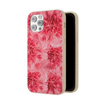 Carnation flower - Biodegradable case