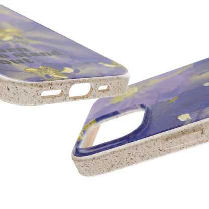 July Eco-friendly birth flower - Biodegradable case