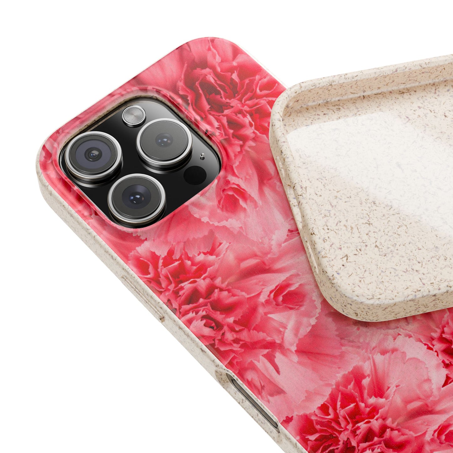 Carnation flower - Biodegradable case
