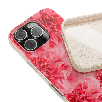 Carnation flower - Biodegradable case