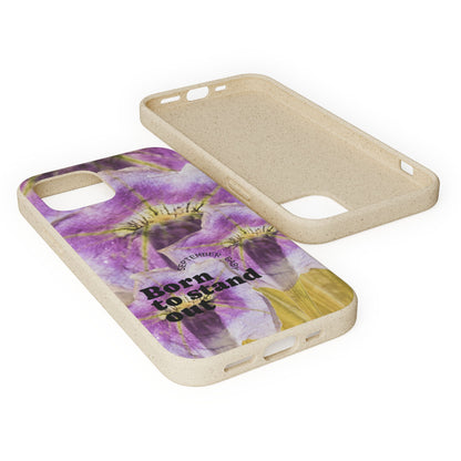 September Eco-friendly birth flower - Biodegradable case