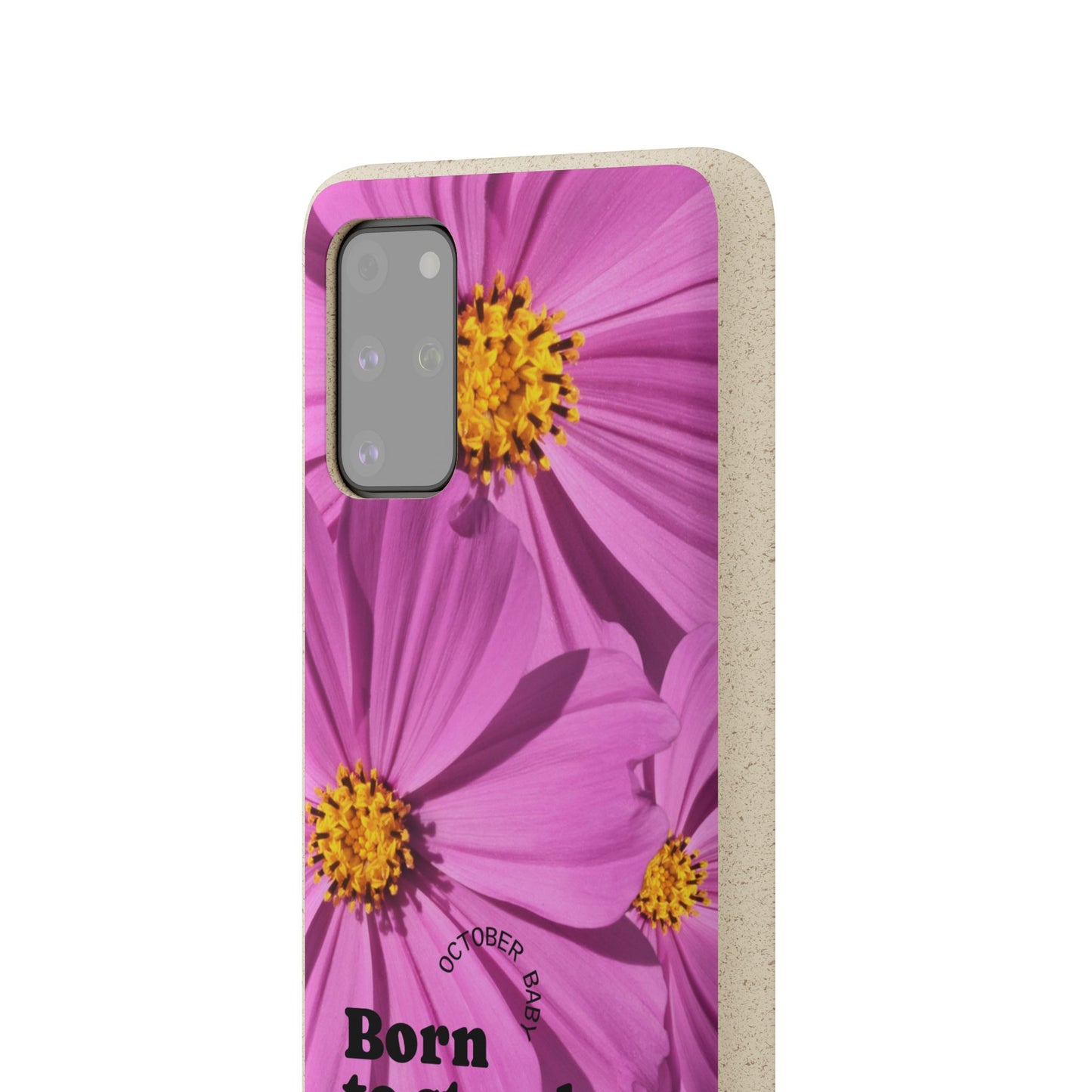 October Eco-friendly birth flower - Biodegradable case
