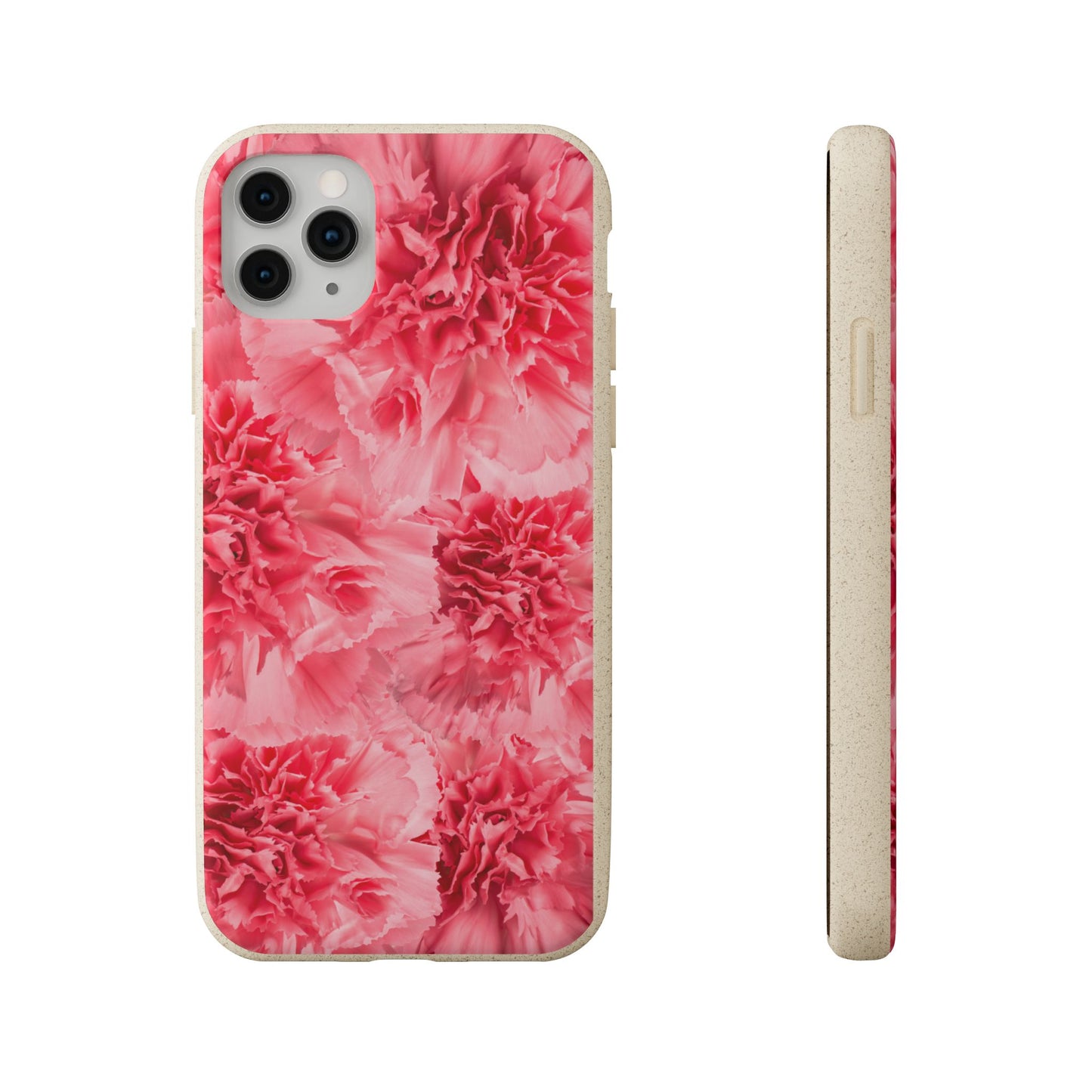 Carnation flower - Biodegradable case