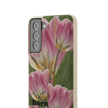 May Eco-friendly birth flower - Biodegradable case