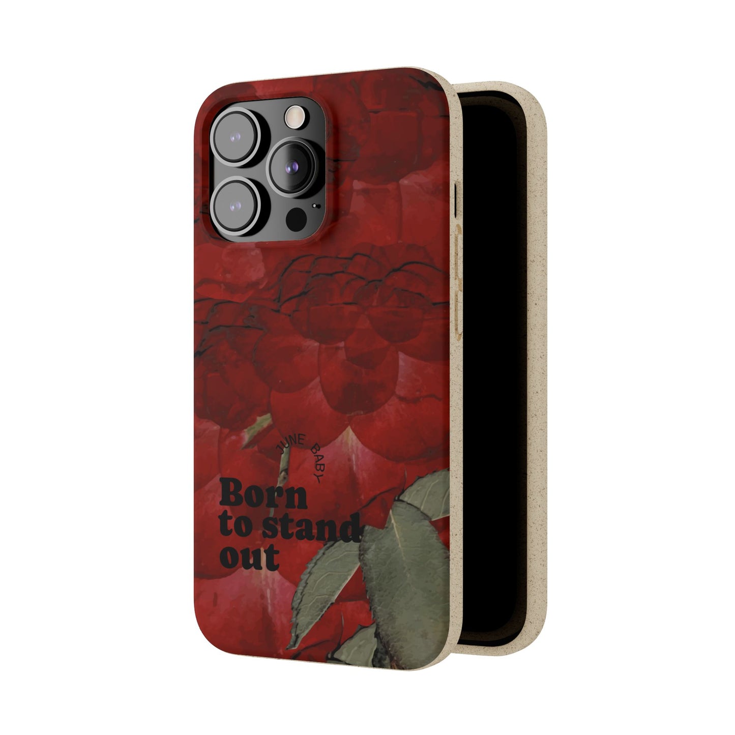 June Eco-friendly birth flower - Biodegradable case