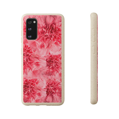 Carnation flower - Biodegradable case